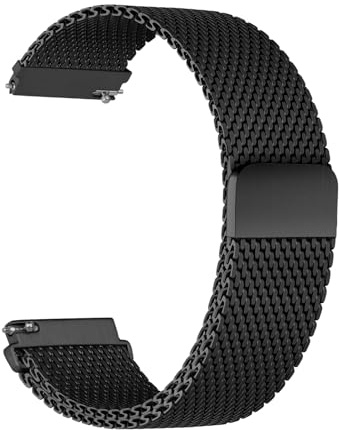 Milanaise Metall Armband für Garmin Venu 3 2/Forerunner 255 265/Vivoactive 4 Herren/Damen,Uhrenarmband 22mm Magnet Band für Samsung Galaxy Watch 3 45mm/Gear S3 Frontier,für Amazfit Balance/GTR 3 PRO