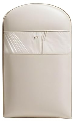 MUYAPAY Sacchetto Sottovuoto da Appendere Space Saving Hanging Garment Bag with Self Compression Zipper Sacchetti Sottovuoto Réutilisables Housse Vide per Coperte Vestiti Abiti Cappotti (Piccola)
