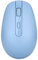 Rii RM700 Souris sans Fil 2.4G avec Récepteur Nano USB,Clic Silencieux, 3 Niveaux de DPI Ajustables (Bleu)
