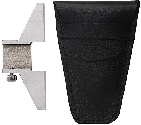 Messschieber-Tiefenbasis, Messschieber-Basis, Stahl-Tiefenmess-Basis Messschieber-Tiefenmessgerät-Zubehör für Digital-Messschieber mit Zifferblatt