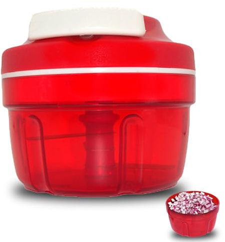 Taglierina per cipolle: Verdura cipolla Affettatrice per la casa con coulisse, Manuale Tagliaverdure, Tritatutto manuale per insalata carne aglio noci frutta erba, accessori da cucina