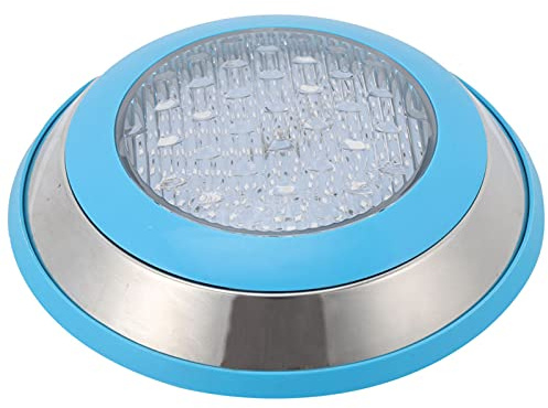 Garosa Lampada Subacquea in Acciaio Inossidabile IP68 Impermeabile, Lampada Subacquea a Parete a LED da 15W per Fontane da Piscina, Controllo RGB con Telecomando, Voltaggio Sicuro AC12V