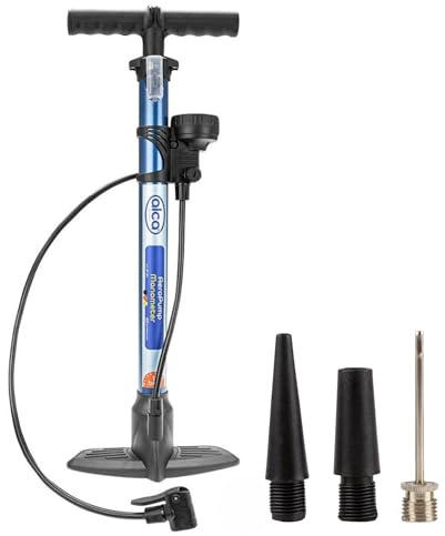 alca Germany AeroPump High Pressure Hand Floor Air Pump Gauge 11 Bar 160 Psi 217200