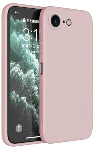 Topme Fodral för iPhone 7/iPhone 8/iPhone SE 2020/SE 2022 (4,7 tum) skal fodral fodral TPU silikon skyddsfodral - sandpulver