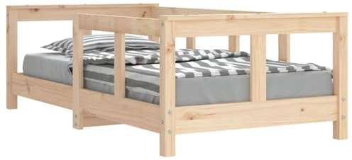 vidaXL Cadre de lit pour Enfant 70x140 cm Bois de pin Massif
