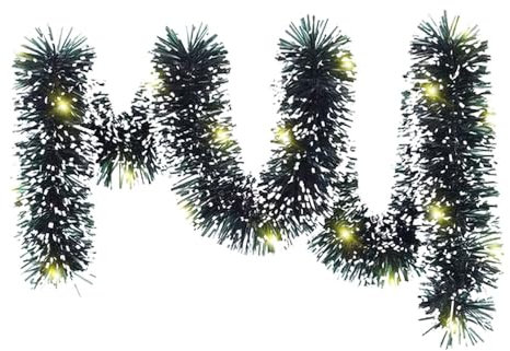 Ghirlanda Natalizia con Luci, Ghirlanda Luminosa 5 Metri con Timer, Ghirlanda Verde Natale per Esterno Interno, Ghirlande Natalizie Scale Camino, Ghirlanda Albero di Natale (Con Luci Timer)