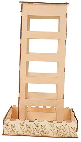 CIYODO Rabbit Foraging Box Hay Feeding Rack Guinea Pig Hay Rack Pet Grass Feeder