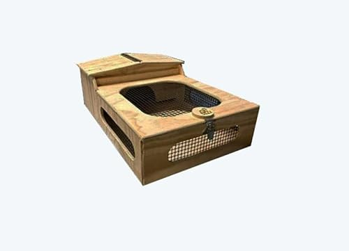 Casetta teca terrario tartarugario casa per taratarughe tartaruga di terra rettili recinto recinzione gabbia trasportino 60x40x23h box scatola cassetta box per animali lumache