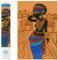 DIAMOND DOTZ Painting Kit: Intermediate, DD12, Fabric, African Princess, 52x76cm