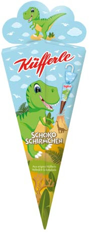 Küfferle XXL Schokoschirmchen Dino 162g