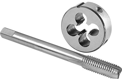 Burkit M9,5 x 1 Gewindeschneider-Set rechts, M9,5 x 1 Maschinengewindebohrer und runde Schneideisen