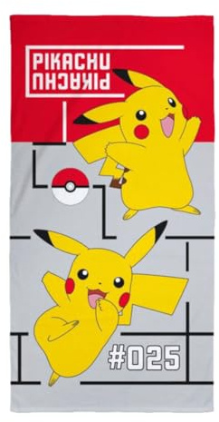 Badetuch Pokemon 70x140 cm, 100% Baumwolle