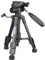 VIELKNOV Trépied pour appareil photo de bureau, mini trépied de voyage compact et portable avec tête inclinable à 3 voies pour appareil photo reflex numérique