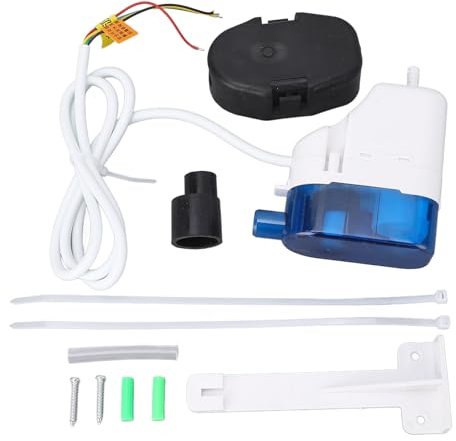 Bomba de Condensado, Motor 24L/H 5W, Elevación 10m, Tanque 70ml, Ventilación Silenciosa, Potencia 10KW, Adecuada para Aire Acondicionado, Deshumidificador, Estufa con Diseño de
