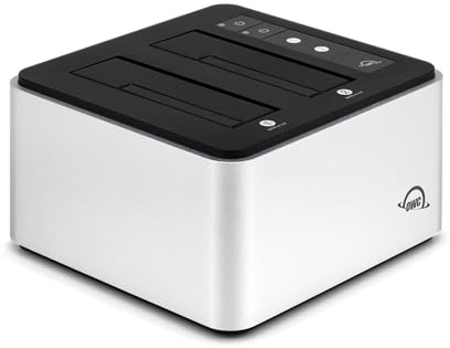 OWC Drive Dock USB 3.2 (10Gb/s) Dual-Bay Drive Docking Solution for 2.5-inch and 3.5-inch NVMe U.2 and SATA Drives