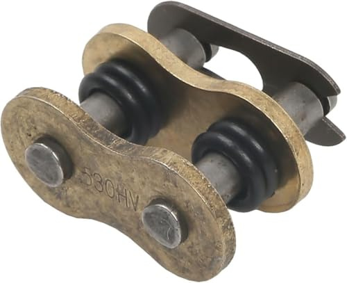 Gold Sprocket wheel For 530 530H O-Ring Chain Connecting Master Link For Honda Yamaha Suzuki Kawasaki Chains and Sprockets, Powersports Master Links