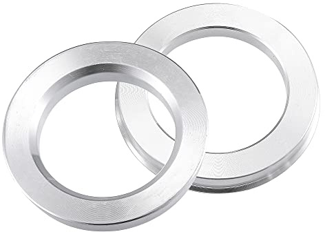LUOKEKE Centreringsringar 74,1 mm till ID 57, 60, 63,4 68, centerringar för centreringsnav, nav, aluminium, mittavstånd, hjulhål(4 st 74,1 till 54,1 mm)