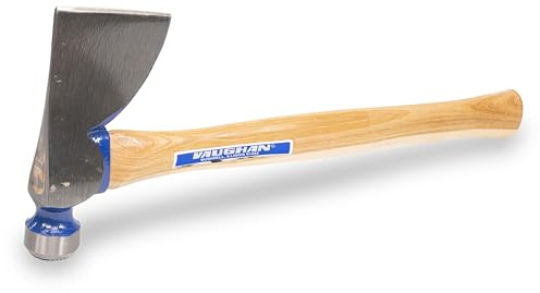 VAUGHAN 28 Ounce Rig Builders Hatchet, Hickory Handle, Made in the USA, RB, VN20420