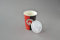 Generisch 1000 Stück Coffee to Go Becher mit Deckel (Ø 80mm), 300ml Pappbecher Kaffeebecher Hartpapier Trinkbecher