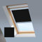 Classic Roof Blinds für Velux Dachfenster, Verdunkelungsrollo, Fenstercode PK06, Schwarz