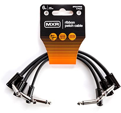 Jim Dunlop MXR - Jack - Slim Jack Patch 15 cm, Pack of 3