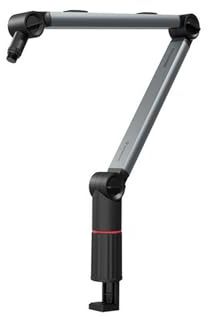 Genesis Thulium 700 Mikrofonarm – Robuster, Einstellbarer Mikrofonhalter für Gaming, Streaming & Content Creation, Kompatibel mit 99% Mikrofonen, Max. 1 kg, Flexibler Winkel, Kabelmanagement