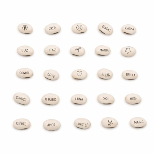 Pandiui23 25 frön magiska bönor presentidé magi återkommande nyfikenhet händelse idé gåva hem bingo jul