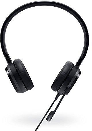 Dell 74J6M Pro Stereo USB Headset, UC350, black
