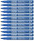 Pentel N50S marcatore permanente slim punta fine blu 12 pz