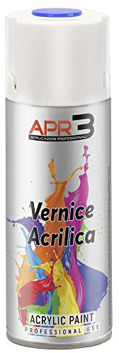 APR3 - Pintura Acrílica en Spray, Color Azul Cielo, RAL 5015, Perfecto para Múltiples Aplicaciones en Exterior e Interior, 400 ml