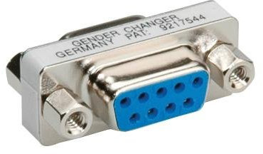 Db9 Coupler Gender Changer, F-F, Convert From Gender Receptacle, Convert From Positions 9Ways, Convert To Gender Receptacle, Convert To Positions 9Ways, D Sub Connector A Standard D Sub, D Sub Connect