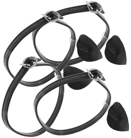 CLISPEED 2paia Cinturini Regolabili Per Tacchi Alti Da Donna Antiscivolo Con Fibbie Fissanti Proteggi Talloni e Previeni Scarpa Allentata Accessori Trasparenti Rialzo Comodo Per Scarpe
