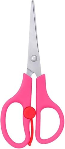 Kitchen Scissors Student Craft 1PC School Handicraft Paper Snip Stationary Scissor Cut Safety Office Shear Household