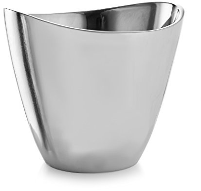 nambe Vie Champagne Bucket | Wine & Champagne Cooler for Parties, Dinner, Kitchen, Bar Cart | Insulated to Keep Wine & Beverages Cold | Gift for Wine Enthusiasts | Made of Metal Alloy