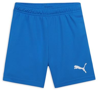 PUMA Unisex Kinder Teamrise Jr Shorts, Electric Blue Lemonade-puma White, 140 EU