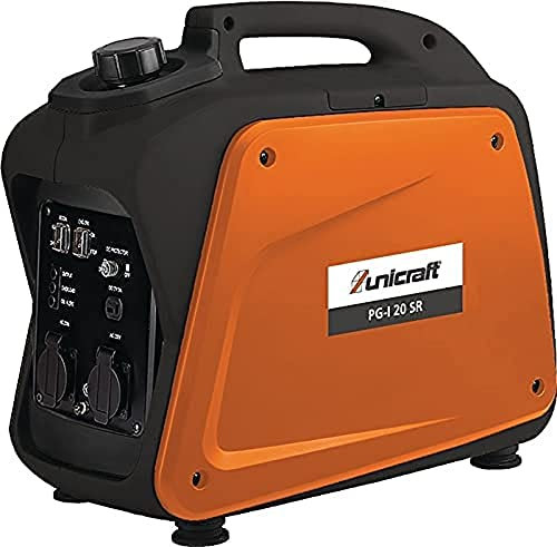 Unicraft Inverter-Stromerzeuger PG-I 20 SR (für Heim, Garten, Camping usw., Überlastschutz, Kraftstoff Benzin)