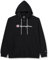 Champion Legacy American Classics-Powerblend Fleece Full-Zip Felpa con Cappuccio, Nero, S Uomo