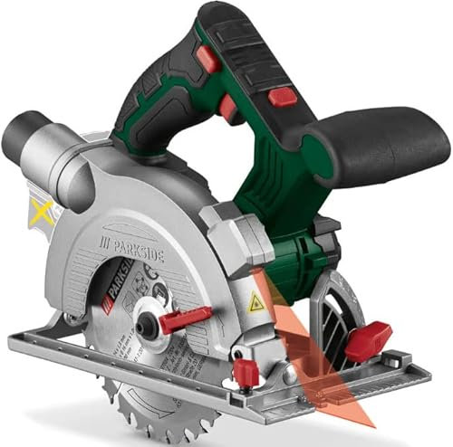 Parkside PHKSA 20-Li B3 - Sierra circular de mano con batería, 20 V, sin batería ni cargador