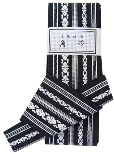 CAMDOM Mens Kimono Obi Belt Japanese Style Shaped Waistband Girdle Yukata Robe Accessories