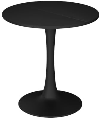 Vicco Esstisch Carl, Schwarz, 70 x 70 cm