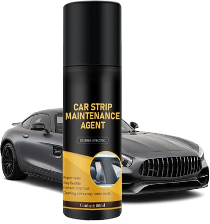 Genérico Protector Juntas De Goma - Reparador De Gomas De Puerta 80ml | Lubricante para Ventanas Y Molduras De Coche, Previene Grietas Descoloración | Cuidado Interior Y Exterior De Vehículos