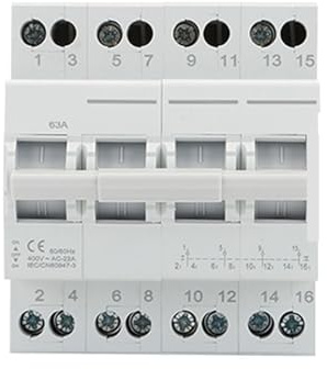 Interruttore automatico di interblocco con trasferimento manuale a doppia alimentazione 40A 63A Interruttore di commutazione 1P 2P 3P 4P 230V(KL-a113,63A)