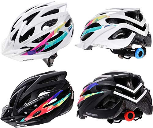meteor® Marven Fahrradhelm Herren Damen Kinder-Helm MTB rollerhelm mädchen kinderfahrradhelm für Downhill rennradhelm Mountainbike Inliner skaterhelm BMX fahradhelm Scooter Jungen Bike Helmet