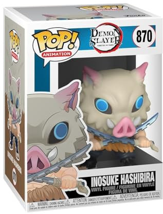 Funko Pop! Animation: Demon Slayer - Inosuke Hashibira - Vinyl-Sammelfigur - Geschenkidee - Offizielle Handelswaren - Spielzeug Für Kinder und Erwachsene - Anime Fans - Modellfigur Für Sammler