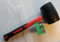 OCW 32oz High Quality Rubber Mallet with Non Slip Fibre Handle