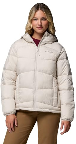 Columbia Fivemile Butte Chaqueta con Capucha, Reflectante Omniheat, Omnishield, Thermarator Reciclado, Resistente al Agua, Dobladillo Ajustable, Bolsillos Seguros - Mujer