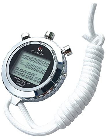 SUPVOX 1pièce Chronomètre Électronique Professionnel Rangées avec Affichage LCD Minuteur De Compte pour Athlètes Et Entraînements Pistes