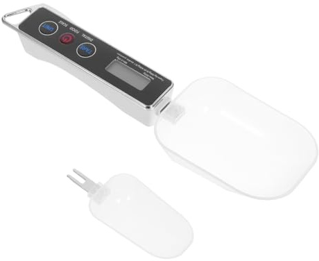 ROMISBABA Cuchara Báscula Digital de Alta Precisión Capacidad Pantalla Clara Compacta Portátil para Cocina y Repostería Medición Exacta para Ingredientes