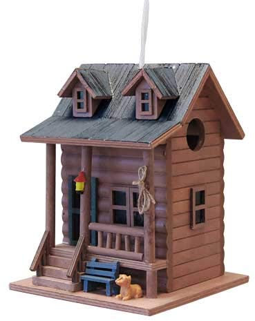 Inicio Bazar Cabaña de troncos Casa de pájaros