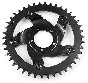 Bafang Kettenblatt mit Kunststoffschutz BBS 44T / 46T / 48T / 52T Ebike Mittelmotor Kettenrad fr BBS01 / 02 BBSHD 42T / 44T Mittelantrieb